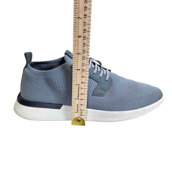 Wolf & Shepherd Men's SwiftKnit Gray Lace Up Derby Casual Shoe Sneaker Size 9 US - Picture 15 of 16